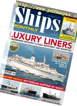 Ships Monthly – August 2017