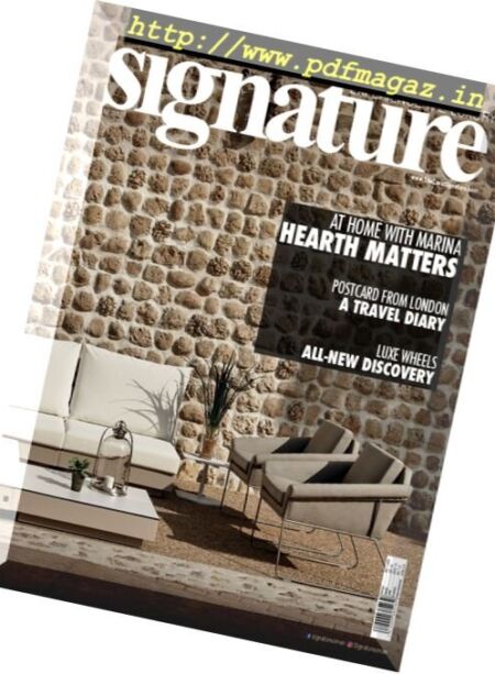 Signature – June 2017 Cover