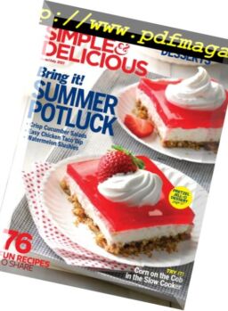 Simple & Delicious – June-July 2017