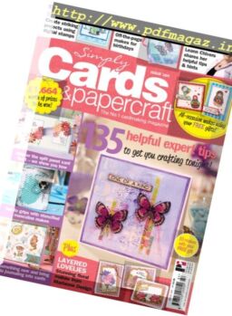 Simply Cards & Papercraft – Issue 164, 2017