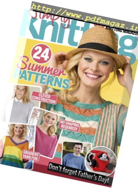 Simply Knitting – July 2017 Cover