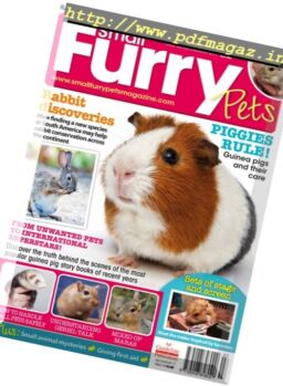 Small Furry Pets – July-August 2017