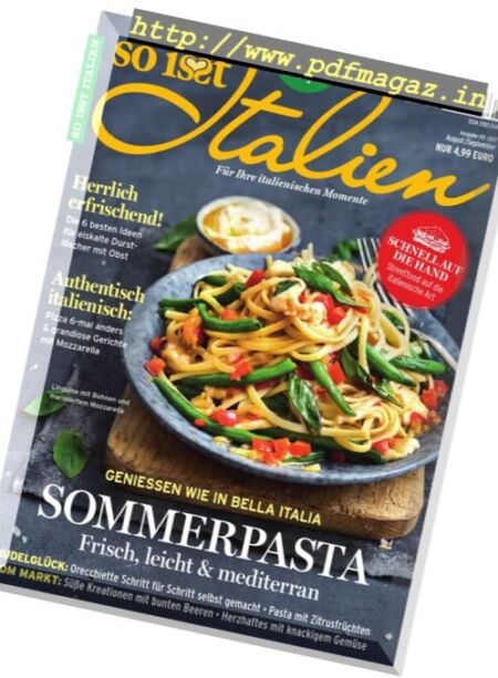 So isst Italien – August-September 2017 Cover