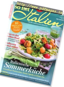 So isst Italien – Juni-Juli 2017