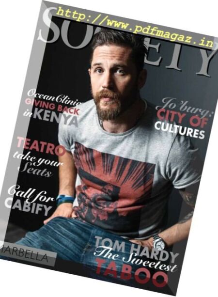 Society Marbella – June 2017 Cover