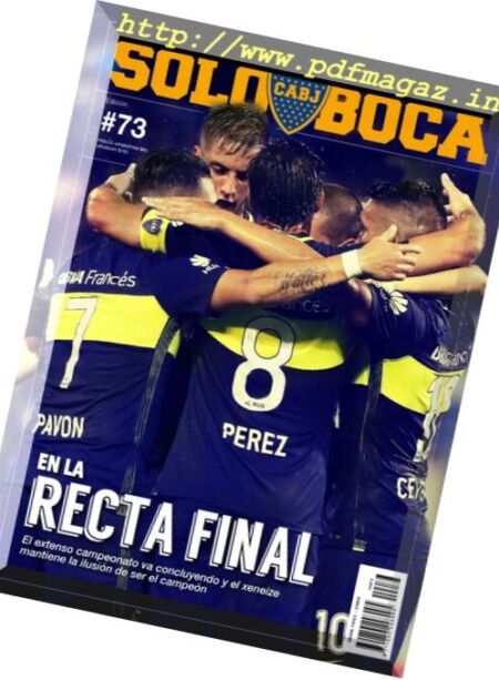 SoloBoca – Ed. 73, 2017 Cover