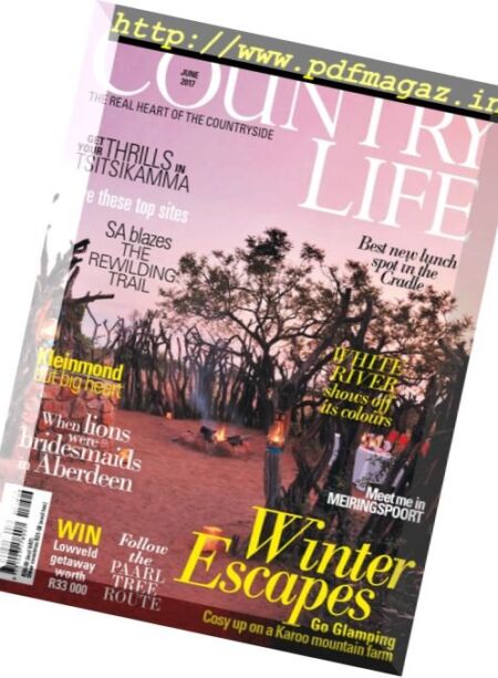 South African Country Life – June 2017 Cover