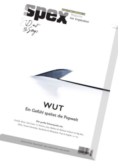 Spex – Juli-August 2017 Cover
