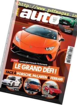 Sport Auto France – Juillet 2017