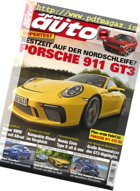 Sport Auto – Juli 2017 Cover