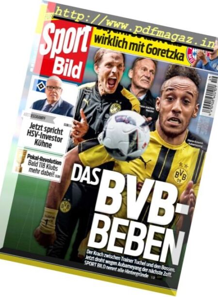 Sport Bild – 10 Mai 2017 Cover