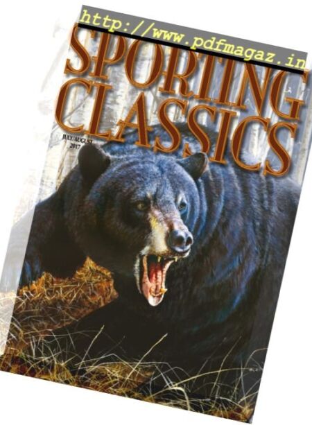 Sporting Classics – July-August 2017 Cover