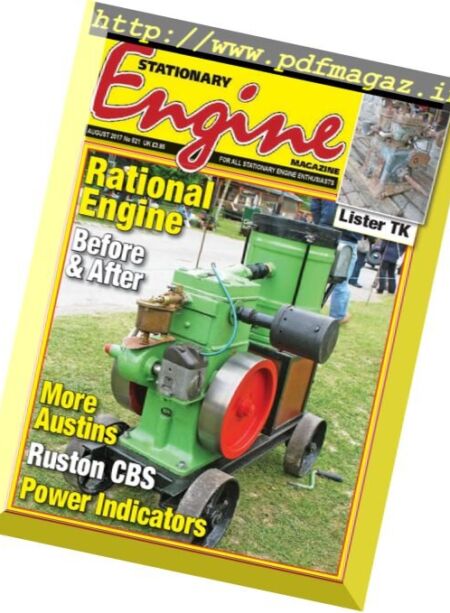 Stationary Engine – August 2017 Cover