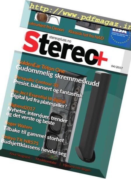 Stereo+ Nr.4, 2017 Cover