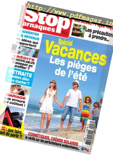 Stop Arnaques – Juin-Juillet 2017 Cover