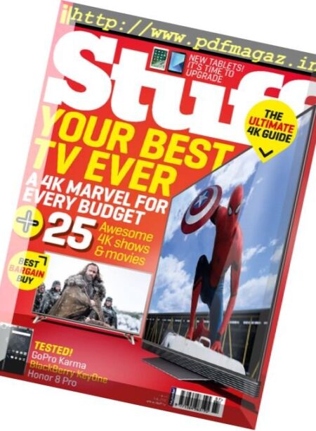 Stuff UK – July 2017 Cover