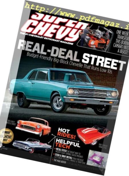 Super Chevy – August 2017 Cover