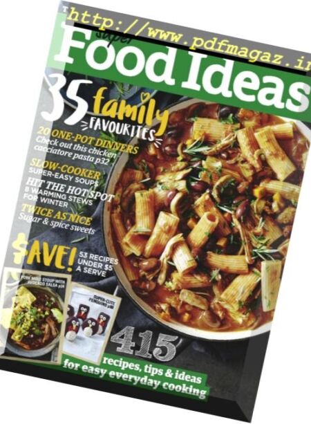 Super Food Ideas – July 2017 Cover