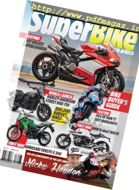 Superbike South Africa – July 2017 Cover