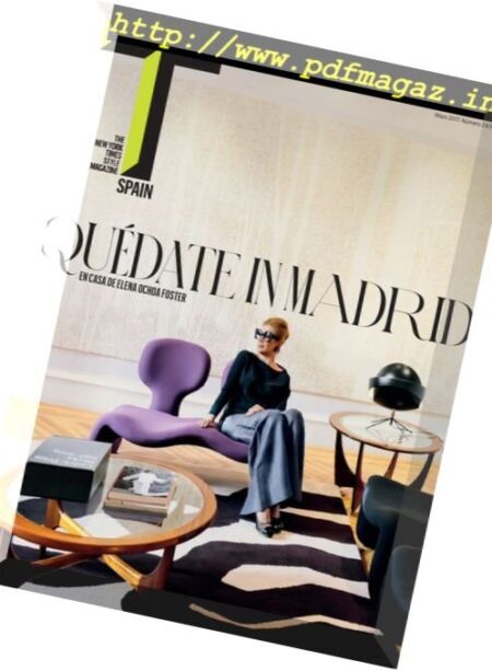 T Magazine Spain – Mayo 2017 Cover