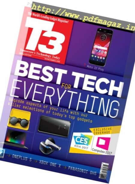 T3 India – July 2017 Cover