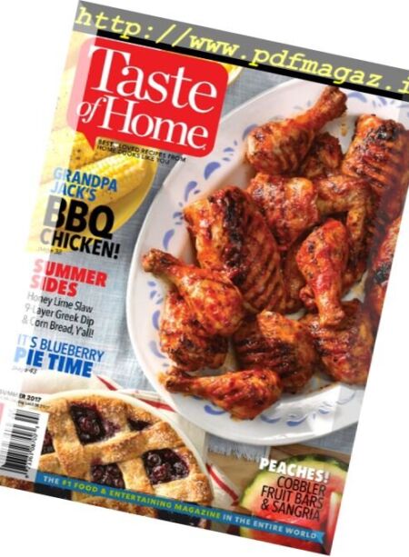 Taste of Home – Summer 2017 Cover