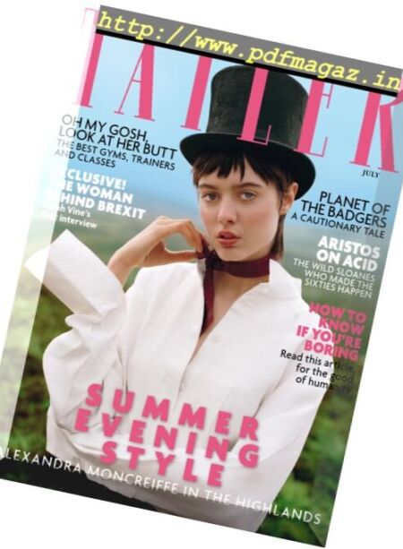 Tatler UK – July 2017 Cover
