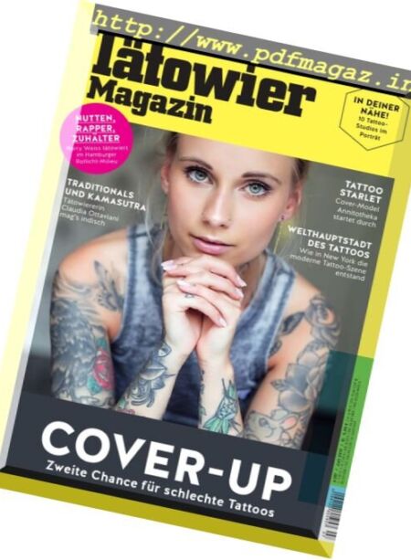 Tatowier Magazin – Juli 2017 Cover