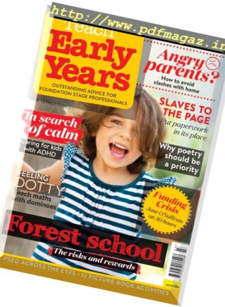 Teach Early Years – Volume 7 Issue 3 2017 Cover