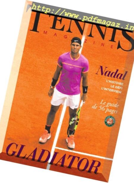 Tennis Magazine France – Juin 2017 Cover