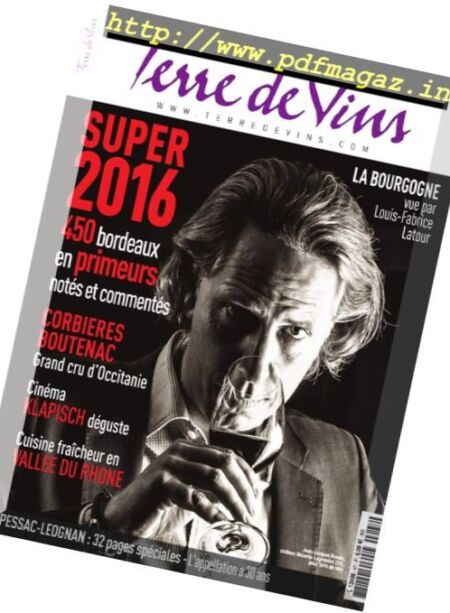 Terre de Vins – Mai-Juin 2017 Cover
