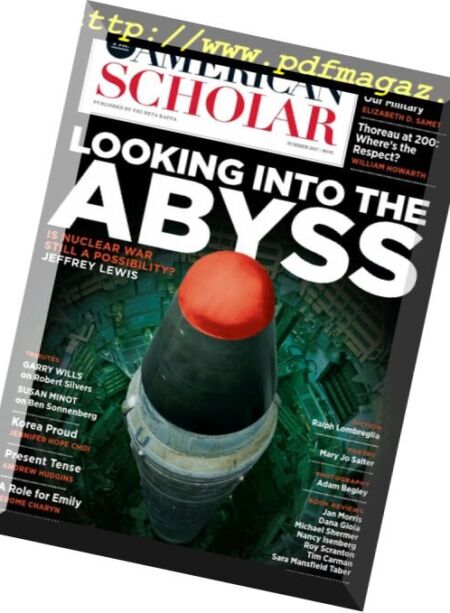 The American Scholar – Summer 2017 Cover