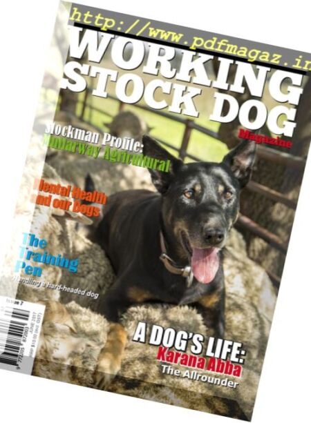 The Australian Working Stock Dog Magazine – 14 June 2017 Cover