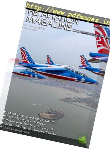 The Aviation Magazine – July-August 2017 Cover