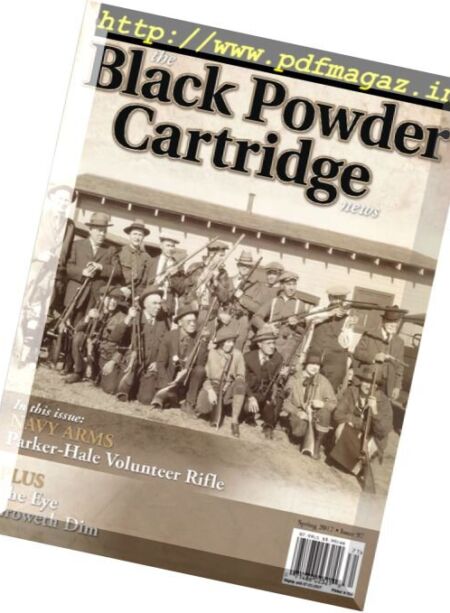 The Black Powder Cartridge News – Spring 2017 Cover