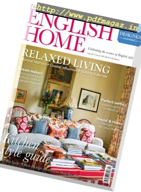 The English Home – July 2017 Cover