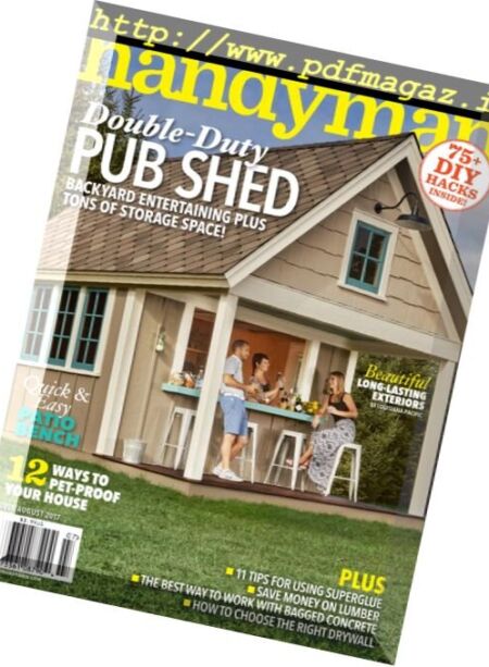 The Family Handyman – July-August 2017 Cover