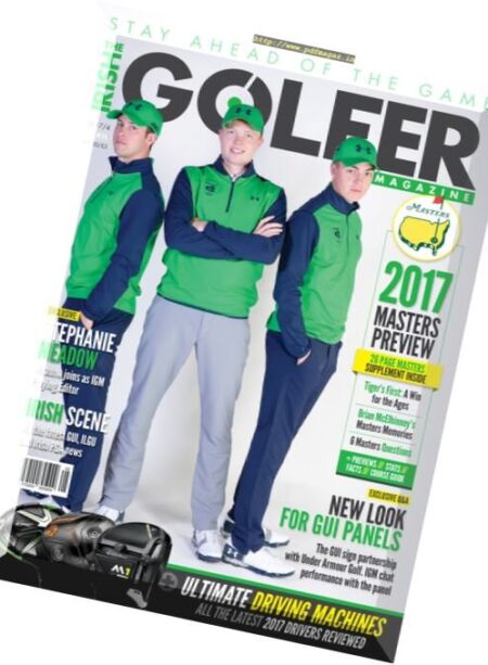 The Irish Golfer Magazine – April 2017 Cover