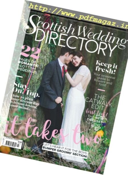 The Scottish Wedding Directory – Summer 2017 Cover