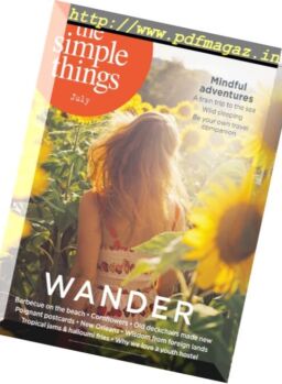 The Simple Things – July 2017