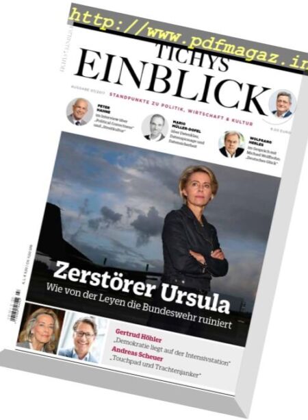 Tichys Einblick – Nr.7, 2017 Cover