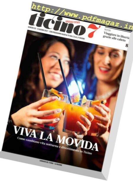 Ticino 7 – 9 Giugno 2017 Cover
