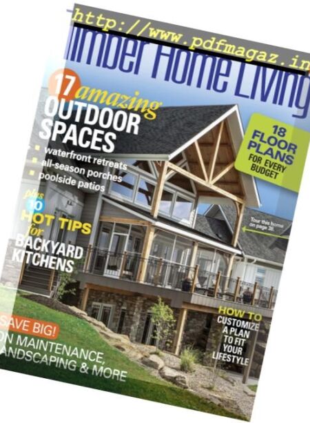 Timber Home Living – August 2017 Cover