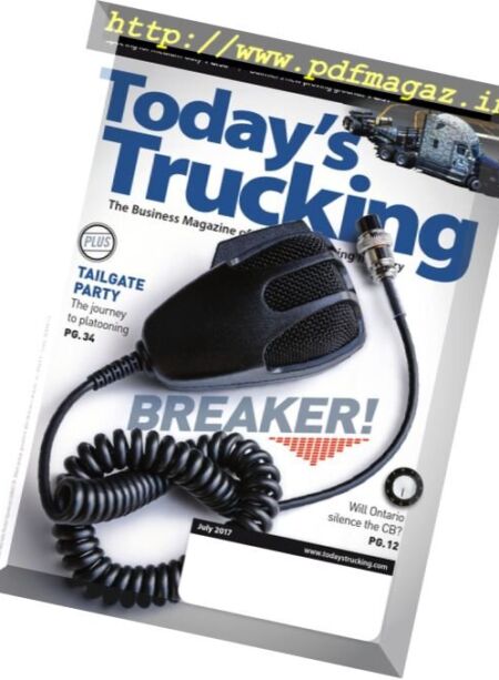 Today’s Trucking – July 2017 Cover