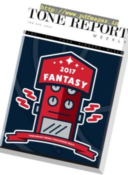 Tone Report Weekly – June 2 2017