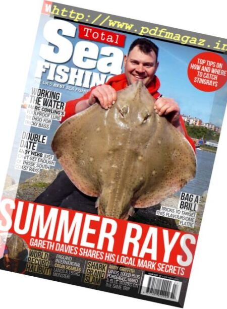 Total Sea Fishing – July 2017 Cover