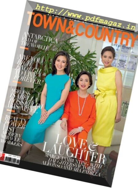 Town & Country Philippines – July 2017 Cover