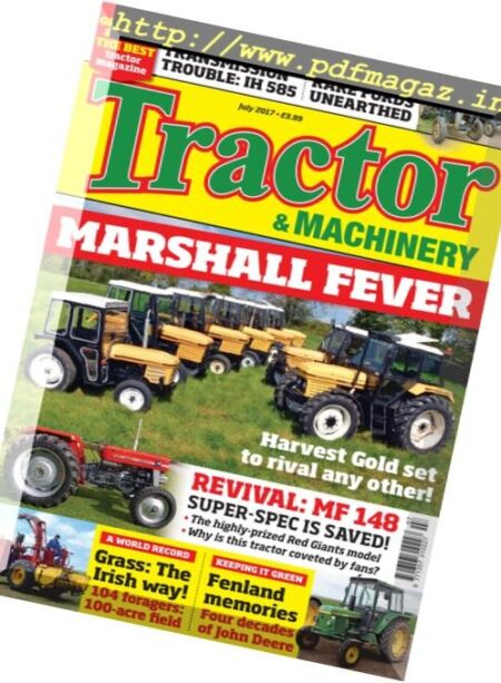 Tractor & Machinery – July 2017 Cover