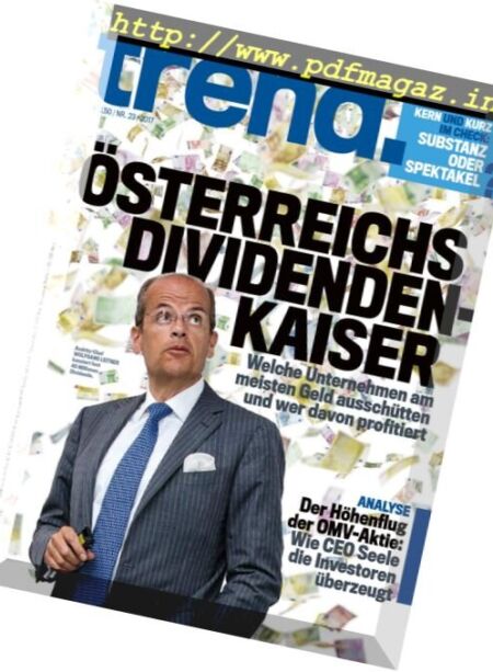 Trend – Nr.23, 2017 Cover