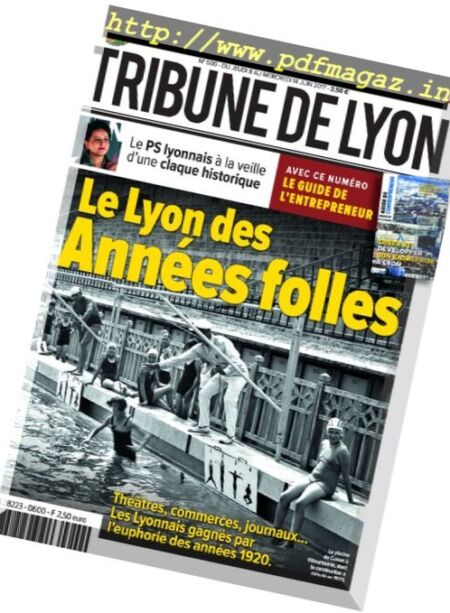 Tribune de Lyon – 8 au 14 Juin 2017 Cover